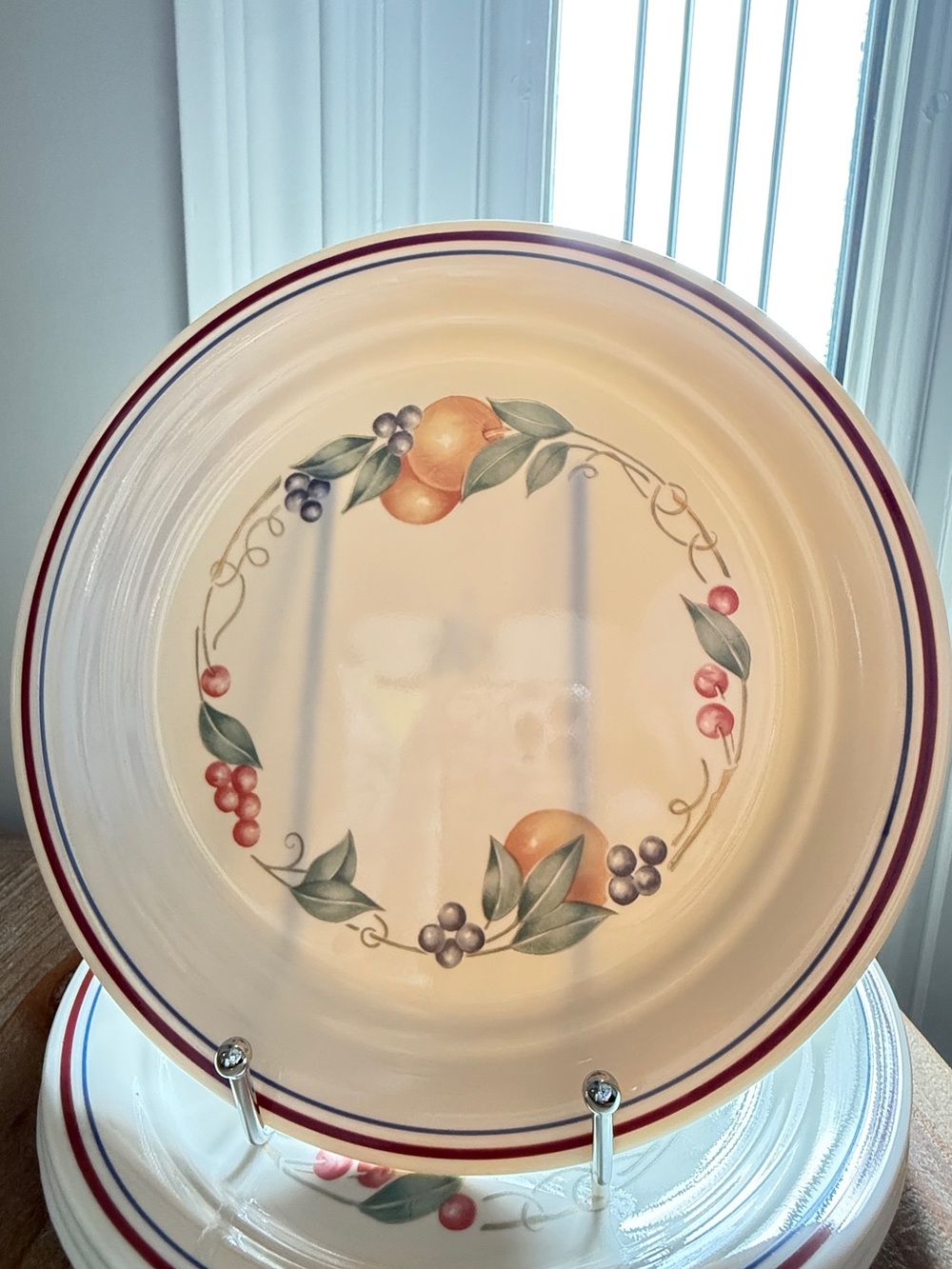 Corelle “Abundance” 8.5” Plates (Set of 4)